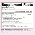 Black Girl Vitamins - Her Balance Vaginal Probiotics - Daily Microbiome Support for Women - 10 Billion CFU Lactobacillus Crispatus & Gasseri + Herbal Blend - Vegan, Gluten-Free, Halal (30-Day Supply)
