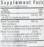 Bluebonnet Full Spectrum Natural Vitamin E Complex Liquid Capsules, 30 Count (743715006003)