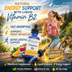 Honeycombs Riboflavin Vitamin B2 Liquid Drops 500 Percent DV, b2 made in USA Alcohol Free B2 Vitamins Supplement, Fast Absorbing Riboflavin Alternative to Capsules for Adult Daily Use