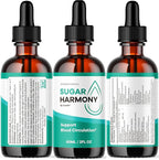 (3 Pack) Sugar Harmony Drops - Official SugarHarmony Advanced Premium Liquid Formula Support Drops - Maximum Strenght, Natural Ingredients For Overall Health & Wellness Reviews, 3 Bottles For 3 Months