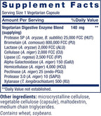 Life Extension Enhanced Super Digestive Enzymes, Supports Digestion, Comfort, digesting Plant-Based Foods, Non-GMO, Vegetarian, 60 Capsules