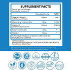 1Q Focus – Liquid Cognitive & Brain Support Natural Drops for Kids | Acetyl L-Carnitine + B1, B6, B12 & Folate | Sugar-Free, Vegan, Non-GMO, Gluten-Free | Advanced Absorption | 2 fl oz 30 Servings