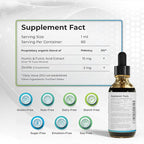 Wellness Extract Cell Dtox - Humic, Fulvic Acid & Zeolite, Electrolyte Alkaline Water Mineral Drops with Zero Sugar, Powerful Antioxidant Supplement 2 oz