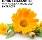 Bluebonnet Nutrition Zeaxanthin & Lutein, Eye Health*, Gluten-Free, Dairy-Free, 60 Vegetarian Softgels, 60 Servings