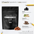 Self Obsessed Shilajit Gummies for Men, Tongkat Ali + Fadogia Agrestis Supplement, Energy, Strength, Drive & Vitality Support, Natural Masculinity Formula (1 Month Supply – 240 Count, Pack of 2)