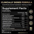 ULTRA MALE® Premium Testosterone Booster for Men w. 100:1 Shilajit, 40:1 Black Maca, Ashwagandha 25%, Tongkat Ali 10% - Clinical Strength Male Enhancing Testosterone Supplement for Men Health Libido+