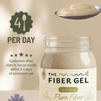 The Fiber Gel High Dietary Fiber Prebiotic Gel Formula — 100% Natural & Clean Label — Plant-Based Psyllium Husk & Inulin Complex — Keto Friendly, Vegan, No Added Sugar — Original, 32 oz