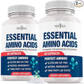 NEW AGE Amino Acid Complex – 20 Aminos with BCAAs, L-Glutamine, L-Arginine & Hyaluronic Acid – Supports Recovery, Energy, Immune Health & Wellness – Non-GMO, Gluten-Free – 120 Capsules