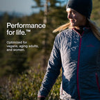 Momentous Iron+ with Vitamin C & Vitamin B Complex - Ferrochel Iron Capsules for Foundational Health Support - NSF Certified for Sport - Gluten-Free - 60 Servings