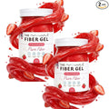 The Fiber Gel High Dietary Fiber Prebiotic Gel Formula — 100% Natural & Clean Label — Plant-Based Psyllium Husk & Inulin Complex — Keto Friendly, Vegan, No Added Sugar — Strawberry, 32 oz