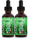 Vitamin B Complex Liquid Drops Plant-B by Clean Nutra