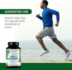 EMERALD LABS Men's 1 Daily Multi - Additive-Free Men's Multivitamin - Includes Lycopene, Zinc, Vitamin D3, & More - Supports Bones, Prostate & Vision* - 60 Vegetable Capsules