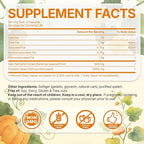 Pumpkin Seed Oil with Saw Palmetto - Cold-Pressed Softgels for Hair Growth & Prostate Support - Organic Supplement for Men & Women, Non-GMO, 150 Softgels