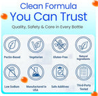 B.First Focus Gummies for Kids & Teens | Kids Focus and Attention Supplements with Omega 3 DHA – Memory Vitamins for Concentration, Mental Clarity & Cognitive Support-60ct