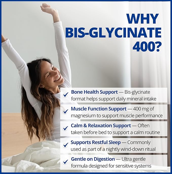 CanPrev Magnesium Bisglycinate 400 Ultra Gentle Powder 240g 48 Servings, 400mg Elemental Magnesium Per Scoop, Supports Restful Nights, Muscle Function, Gentle on Digestion, Vegan, Non-GMO, Gluten-Free