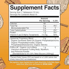 MARYRUTH'S Organics Lions Mane Supplement | Ultra Absorption Liposomal | Full Spectrum Lion's Mane Mushroom | 200mg Beta-Glucans Per Serving | USDA Organic | Vegan | 7.6 oz | 15 Servings