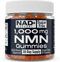 SHIZAM NMN Supplement Gummies – Nicotinamide Mononucleotide (NMN) 1000-mg per Serving | NAD+ Supplement Format | Sugar-Free NMN Gummies | 60 Gummies | 30-Day Supply