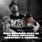 Mutant Hardcore ISO Whey Protein Isolate Powder Acts Fast to Help Recover, Build Muscle, Bulk and Strength, 5 lb - Triple Chocolate
