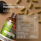 Ultra Life Sport StemHance – Cellular Renewal & Healthy Aging Supplement with Vahonona, Spermidine, Resveratrol, Sea Buckthorn, Green Tea, Vitamins D3, K2, B Complex – 120 Capsules