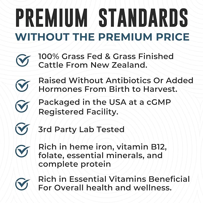 Left Coast Performance Grass Fed Beef Kidney Supplement –100% Grass Fed, Freeze Dried, Non-GMO, New Zealand Pasture Raised Beef Organ Supplement - DAO Enzyme and Histamine Support– 180 Capsules