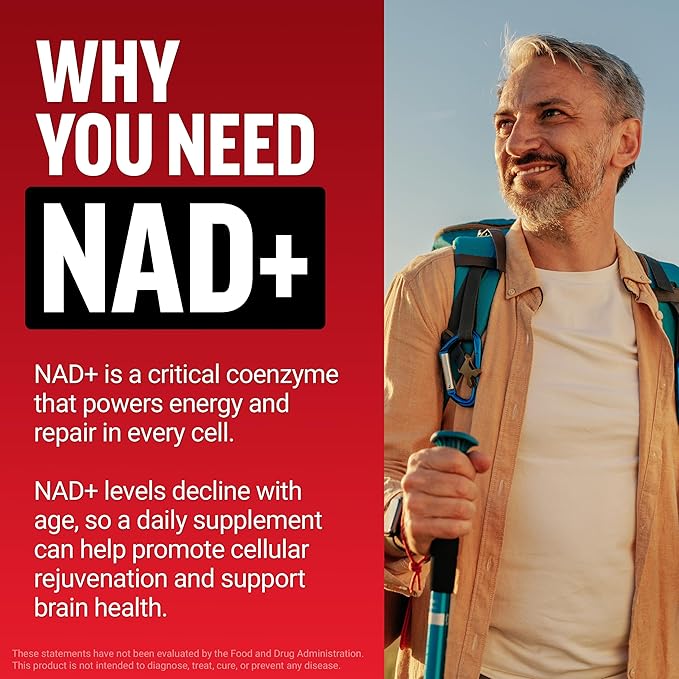Force Factor NAD+ Longevity, Support Cellular Energy & Repair, Anti-Aging Formula with Antioxidant Support, Promote Brain & Cognitive Health, Chocolate, 60 Soft Chews