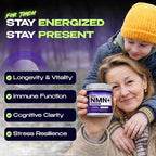 NMN Supplement with NAD+ and Resveratrol - 10,000MG Extra Strength | NMNH Alternative | NAD Liposomal Supplements for Men and Women - Supports Cellular Energy | 90 Capsules, 3 Months Supply