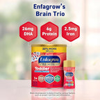 Enfagrow Premium Toddler Milk Nutritional Drink, Enfagrow Toddler Drink, Try Our Brain-Supporting Trio, 32oz Can