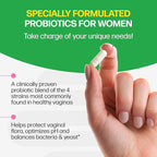 Culturelle 4-in-1 Probiotics for Women, Daily Probiotic & Prebiotic Supplement to Support Vaginal Health, Digestive Health, Immune Health, Occasional Diarrhea, Gas & Bloating Relief, Non-GMO, 30 Count