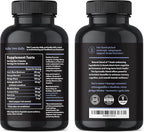 Brain Support Supplement - Natural Memory and Focus Supplement with Lion’s Mane, Ginkgo Biloba, Bacopa Monnieri & Ashwagandha Root - Natural Nootropics & Brain Booster | 60 Capsules