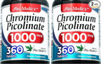 Lab | Chromium picolinate |360 tab | Chromium Supplements | Ultra high Absorption. (Pack of 2)