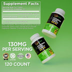 Potassium Iodide Tablets 130 mg | 120ct KI Tablets - Nuclear Radiation Protection - Potassium Iodine Pills - YODO Naciente - KI Pills - USA - ThyroShield