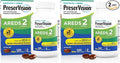 PreserVision AREDS 2 Eye Vitamin & Mineral Supplement, Contains Lutein, Vitamin C and E, Zeaxanthin, Zinc 120 Softgels (Packaging May Vary) (Pack of 2)