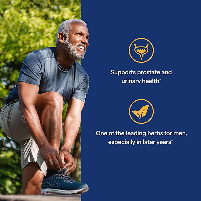 Puritan's Pride Saw Palmetto Extract 160mg, Traditional Herbal Dietary Supplement For Mens Prostate and Urinary Health Support, 60 Rapid Release Capsules
