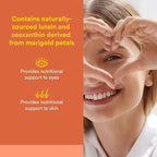 Natural Factors - Lutein 20mg, Natural Antioxidant to Support Eye Health, 30 Soft Gels