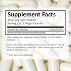 NMN Supplement 500mg per Serving, Nicotinamide Mononucleotide Helps Support Aging, Wellness, and NAD Levels, High Potency, 60 Vegetarian Capsules, 30 Servings