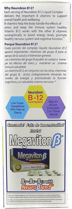 Neurobion Vitamin B12 Complex 16 Oz Liquid Citrus Flavor 2 Pack