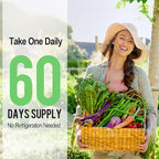 Probiotics for Women & Men - 300 Billion CFU, 24 Strains Probiotics + 15 Organic Herbs Prebiotics for Digestive, Gut Health, Immune, Constipation, Diarrhea & Whole-Body Health - 4 Months Supply