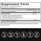 Force Factor Maca Max, Maca Root Capsules to Maximize Vitality & Performance, Made with Black Maca, Red Maca, & Yellow Maca Powder, Maca Root Powder, 2000mg, 120 Capsules