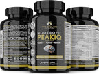 Nootropic Brain Booster, Focus Supplement, Clarity, Memory, Brain Vitamins With 40 Nootropics Phosphatidylserine, Bacopa Monnieri, Huperzine A, DMAE, Inositol, L-Glutamine, Selenium, Choline, DHA (1)
