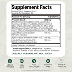Auri Nutrition Super Mushroom Pre+Probiotic Elixir – 3-in-1 Gut Health Supplement w/7 Probiotic Strains, Prebiotic Mushrooms & Postbiotic Support – Vegan, Non-GMO, Shelf Stable – 30 Servings