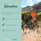 Men's Liquid Multivitamin & Libido Support – Daily Bundle for Energy, Stamina & Mens Health