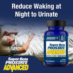 SUPER BETA PROSTATE Advanced – Reduce Bathroom Trips, Promote Sleep, Support Bladder Emptying. Prostate Supplement for Men with Beta Sitosterol, not Saw Palmetto (180 Caplets, 3-Pack)