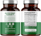 N1N Premium Kidney Cleanse [21 Potent Herbs] for Urinary Tract & Bladder Control, Natural Kidney Support with Cranberry Extract, Astragalus and Uva Ursi Leaf, 60 Veg Caps