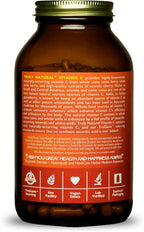 HEALTHFORCE SUPERFOODS Truly Natural Vitamin C - Immune Support Supplement with Camu Camu Berry - Vitamin C Supplement for Immune Health - Vegan, Non-GMO - 240 Vegan Caps, 30 Servings