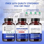 Vital Herbal Liposomal Benfotiamine with Alpha Lipoic Acid - Maximum Potency- Support Healthy Metabolism
