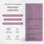Perelel 3rd Trimester Prenatal Pack, Multivitamin with Magnesium, Omega 3, Probiotics & Calcium, Nutritional Support for Third Trimester Wellness, Soy & Gluten Free, Non GMO, 30 Daily Pill Packs