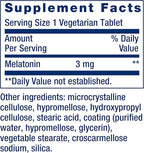 Life Extension Melatonin 6 Hour Timed Release, 3 mg, Extended-Release Formula for Optimal Sleep Support, Healthy circadian Rhythms, Cellular Defense, Gluten-Free, Non-GMO, Vegetarian, 60 Tablets