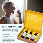 Ultimate Vegan Essential Bundle Liquid Spray- Ultimate Mushroom Complex, Iron Bisglycinate, and Vitamin B12 Methylcobalamin, All Natural, Non-GMO, Gluten Free, Sugar Free 2 Fl Oz 360 Days Supply