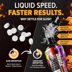 Nutrex Research Carniburn Liquid L Carnitine 3000mg – Thermogenic Liquid Fat Burner for Men & Women with MitoBurn, InnoSlim, GBBGO - Stimulant Free Metabolism Booster - Sour Gummy Worms 31 SV