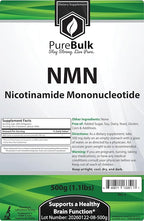 Nicotinamide Mononucleotide (NMN) - NAD Supplement - NMN Powder (500 Grams)